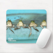 Sitzende Frösche Mousepad (Mit Mouse)