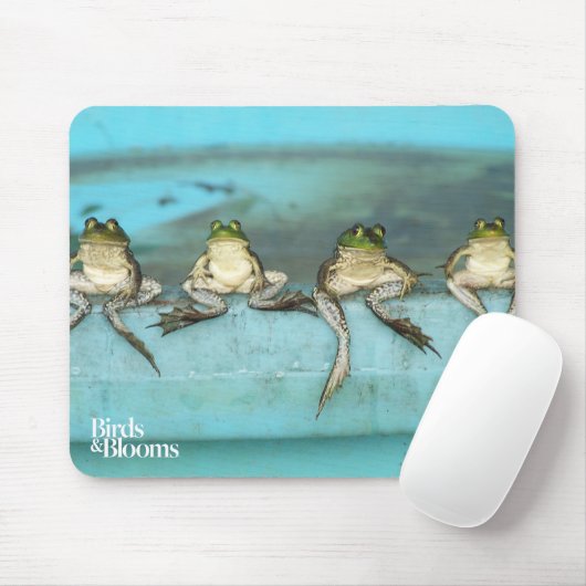 Sitzende Frösche Mousepad (Mit Mouse)