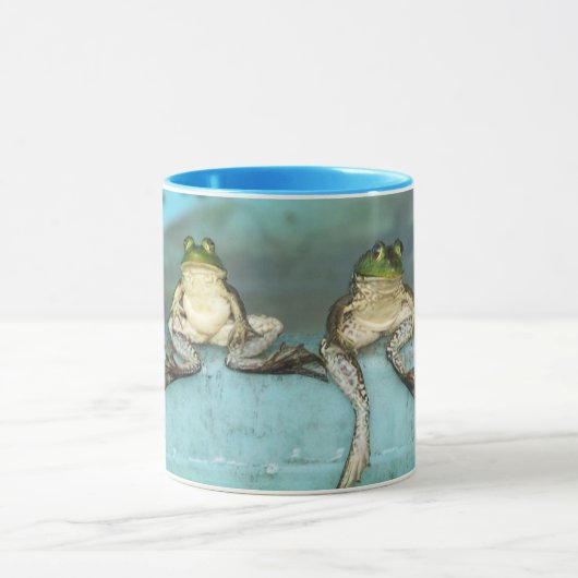 Sitzende Frösche Tasse (Zentrum)