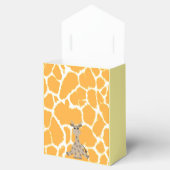 Sitzende Giraffe Geschenkschachtel (Geöffnet)