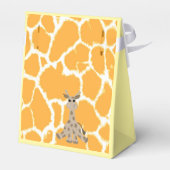 Sitzende Giraffe Geschenkschachtel (Rückseite)