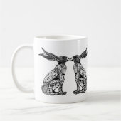 Sitzende Hasen Kaffeetasse (Links)