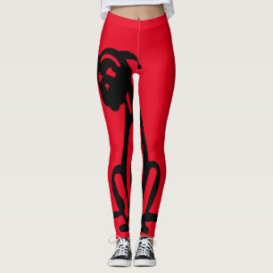 SITZENDE HUNDEikone durch Slipperywindow Leggings