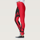 SITZENDE HUNDEikone durch Slipperywindow Leggings (Links)