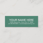 SITZENDE Kundenanerkennung des HAUSTIERES Treuekarte (Rückseite)