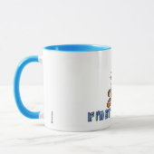 sitzende strickende Tasse (Links)