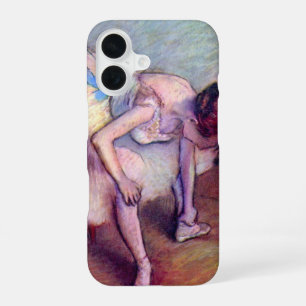 Sitzende Tänzerin von Edgar Degas, Vintage-Ballett iPhone 16 Hülle