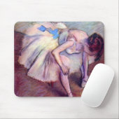 Sitzende Tänzerin von Edgar Degas, Vintage Ballett Mousepad (Mit Mouse)
