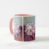 Sitzende Tänzerin von Edgar Degas, Vintage Ballett Tasse (Vorderseite Links)
