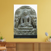 Sitzender Buddha in der Meditation Leinwanddruck (Insitu (Wohnzimmer))