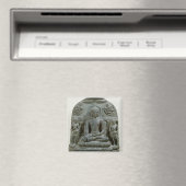 Sitzender Buddha in der Meditation Magnet (In Situ (Geschirrspüler))