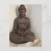Sitzender Buddha Postkarte (Vorderseite)