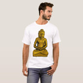 Sitzender Buddha-T - Shirt (Vorne ganz)