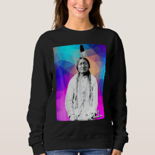 Sitzender Bulle indianischer Häuptling Lakota Sweatshirt