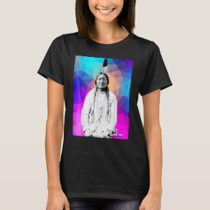 Sitzender Bulle indianischer Häuptling Lakota T-Shirt