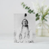 Sitzender Bulle Postkarte (Stehend Vorderseite)