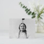Sitzender Bulle Postkarte (Stehend Vorderseite)