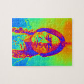 Sitzender Bulle Puzzle (Horizontal)