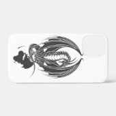 Sitzender Drache auf der Weltkugel... Case-Mate iP iPhone Hülle (Rückseite (Horizontal))
