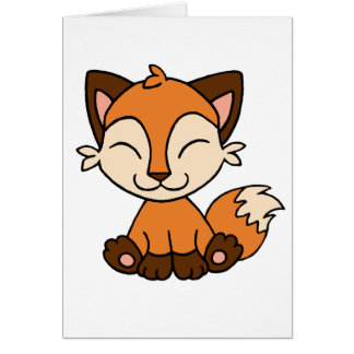 Sitzender Fox