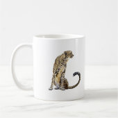 Sitzender Gepard Kaffeetasse (Links)