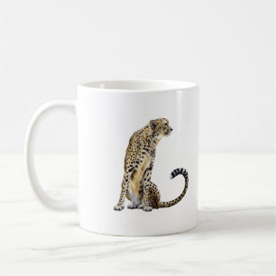 Sitzender Gepard Kaffeetasse