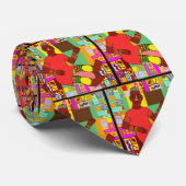 "SITZENDER MANN " KRAWATTE (Gerollt)