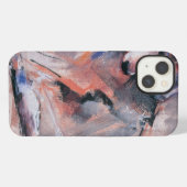 Sitzender Wolf 2000 iPhone Hülle (Rückseite (Horizontal))