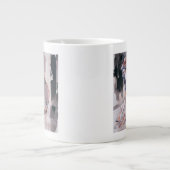 Sitzender Wolf 2000 Jumbo-Tasse (Vorderseite)