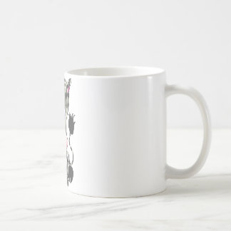 Sitzender Zebra Kaffeetasse