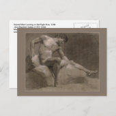 Sitzer von Isabey Postkarte (Vorne/Hinten)