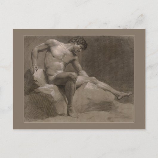 Sitzer von Isabey Postkarte (Vorderseite)