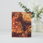 Sitzfigur des Sommers von Giuseppe Arcimboldo Postkarte (Stehend Vorderseite)