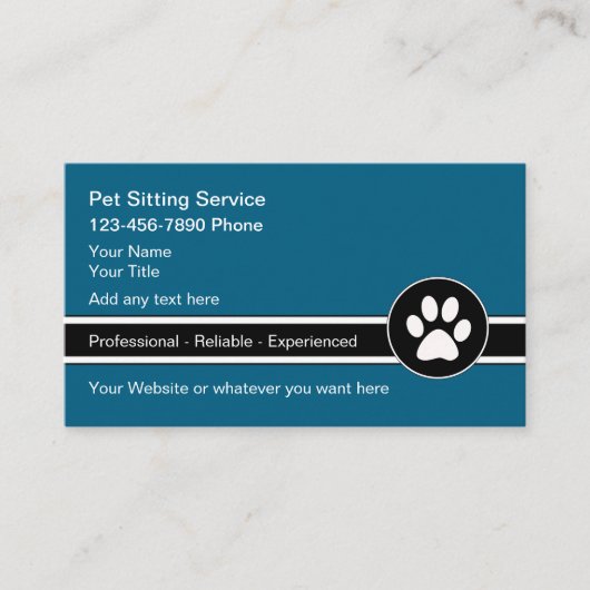 Sitzgelegenheiten Einfache Papierausgabe Visitenka Visitenkarte (Vorderseite)