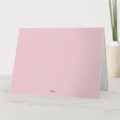 Sitzkarte Faltkarte Karte (Rückseite)