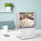 Sitzkarten-Aufkleber für die Zuweisung von Tabelle Aufkleber (Laptop auf Schreibtisch)