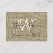 Sitzkarten für den Rampenschauplatz Platzkarte (Rückseite)