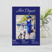 Sitzkartons und Haustiere Karte (Stehend Vorderseite)