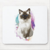 Sitzkatze Mousepad (Vorne)