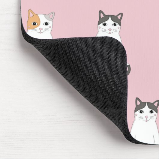 Sitzkatze Mousepad (Ecke)