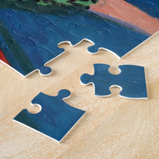 Sitzmädchen | Ernst Ludwig Kirchner Puzzle (Seite)