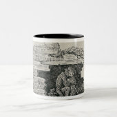 Sitzmann Zweifarbige Tasse (Mittel)