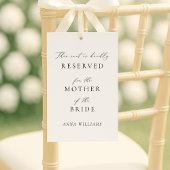 Sitzmarke für Veranstaltungen, Sitzmarke für den S Einladung