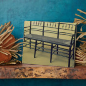 Sitzmöbel aus Sussex (Holz und Stoßdämpfer) Fotoplatte (Seite)