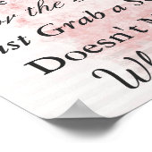 Sitzplakat für Hochzeiten, Vintages Blumenthema Poster (Ecke)