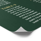 Sitzplan im mittelalterlichen Monogrammstil 'Schwe Poster (Ecke)