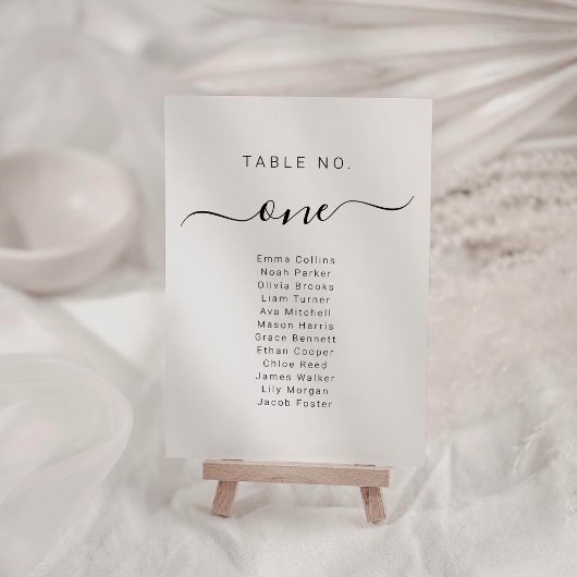 Sitzplan Karten für Hochzeiten Namen Sitzplan