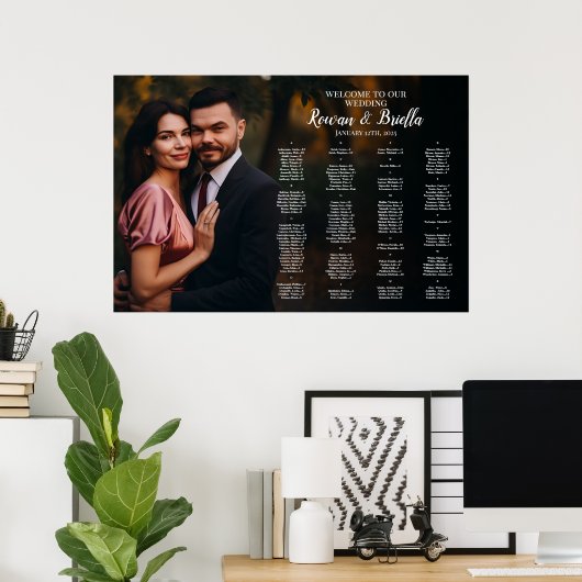 Sitzplan mit Foto finden Sie Poster (Heimbüro)