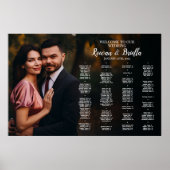 Sitzplan mit Foto finden Sie Poster (Vorne)