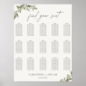 Sitzplan Olive Branch | Finde Deinen Sitz Poster (Vorne)